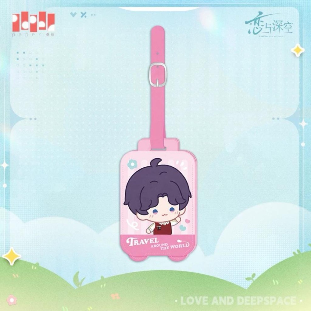 戀與深空 雲遊拾光 行李牌 行李吊牌 戀與深空周邊 沈星回 黎深 祁煜 秦徹 夏以晝-細節圖4