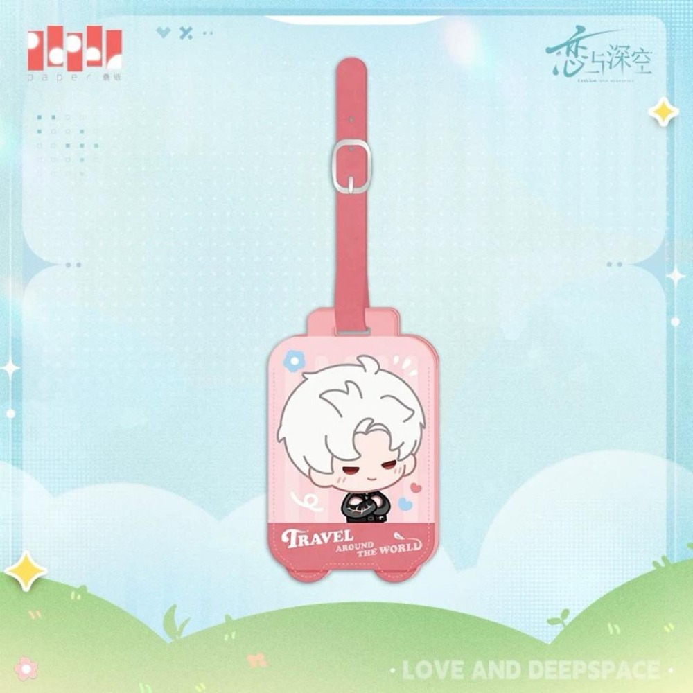 戀與深空 雲遊拾光 行李牌 行李吊牌 戀與深空周邊 沈星回 黎深 祁煜 秦徹 夏以晝-細節圖5