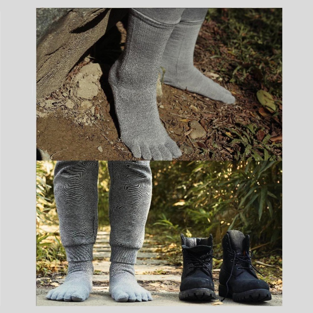 【Walkplus】美麗諾羊毛五指襪(細針款) 登山襪 羊毛襪 羊毛五指襪 美麗諾羊毛 百岳 健行 台灣製 四季穿 現貨-細節圖8