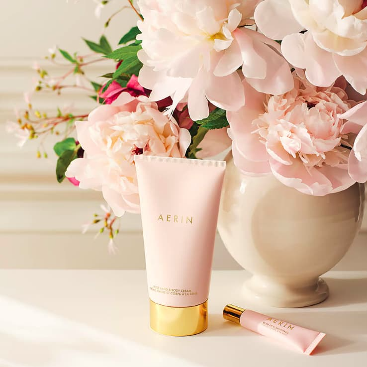 ESTEE LAUDER 雅詩蘭黛 艾琳花園玫瑰香氛系列潤膚乳 150ml 護手霜-細節圖2