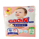 ✪免運現貨 日本大王GOO.N 敏感肌 【黏貼款M碼 56片x4包】境內版 紙尿褲 尿布  彌月禮 新生兒-規格圖2