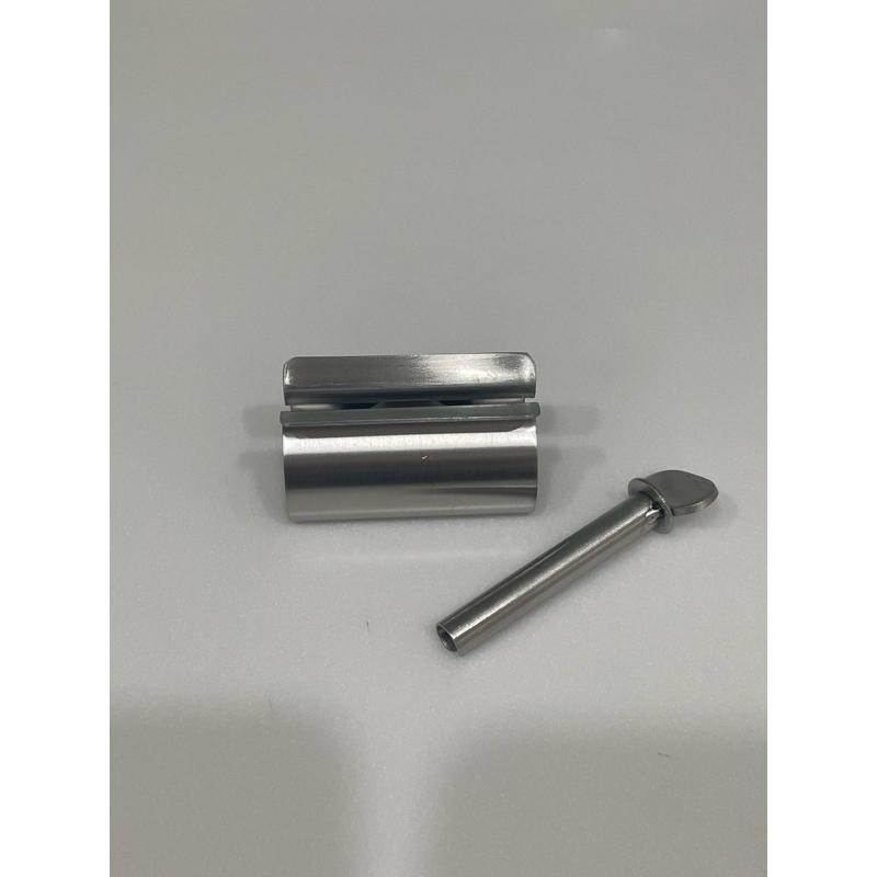 不鏽鋼擠牙膏器 擠牙膏 可站立 優質不鏽鋼  牙膏架 洗面乳架 護手霜架 神器-細節圖6