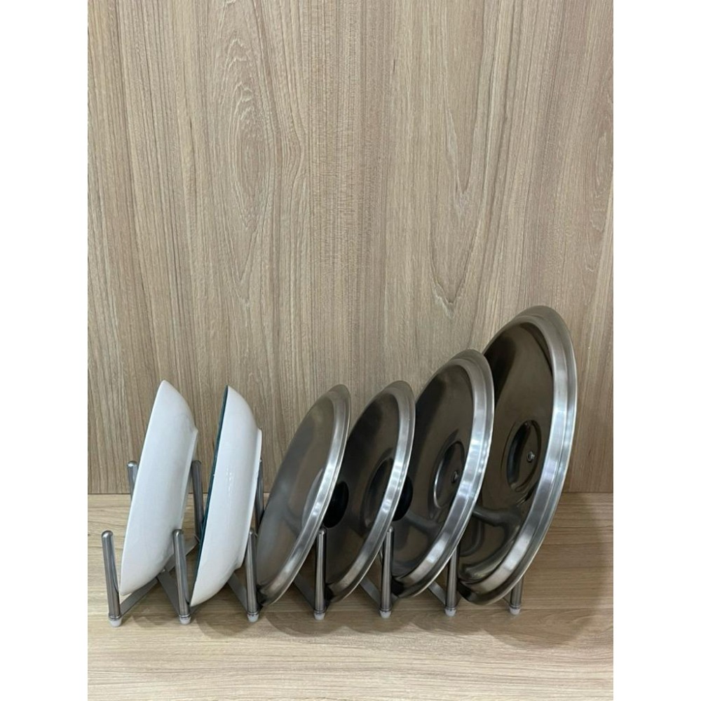 不鏽鋼伸縮收納架 鍋盤架 鍋蓋架 盤架 瀝乾架 瀝水架 自由調節 可伸縮-細節圖3
