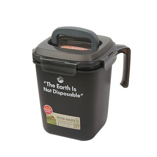 樂扣樂扣廚餘回收桶3L-黑色 外觀包裝塑膠袋有點髒