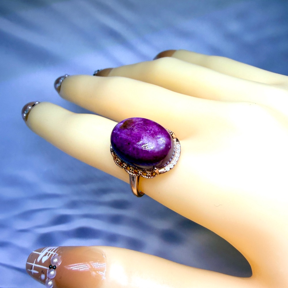 ღ꙼̈貝蒂の城堡ღ꙼̈ 坦桑尼亞 原礦紅寶 S925純銀 戒指-細節圖6