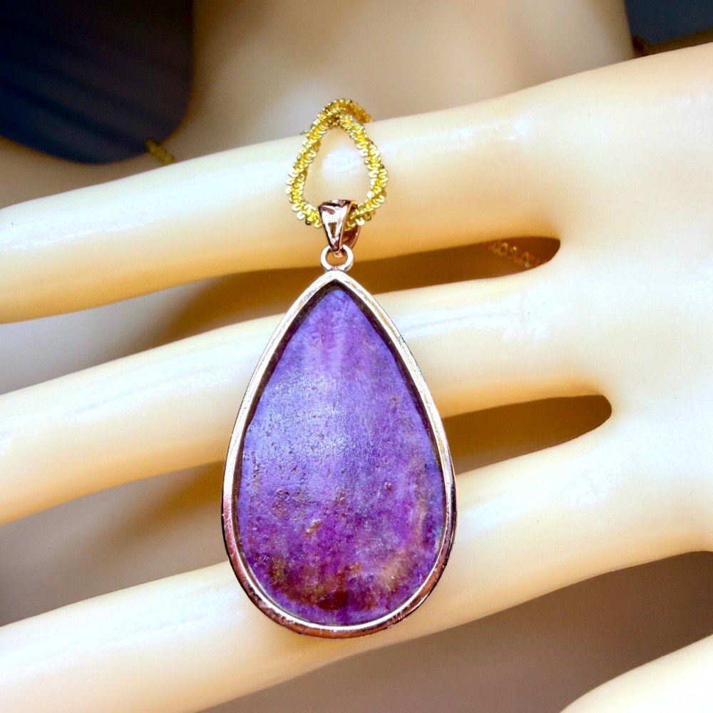 ღ꙼̈貝蒂の城堡ღ꙼̈ 坦桑尼亞 原礦 紅綠寶 S925純銀 吊墜-細節圖5