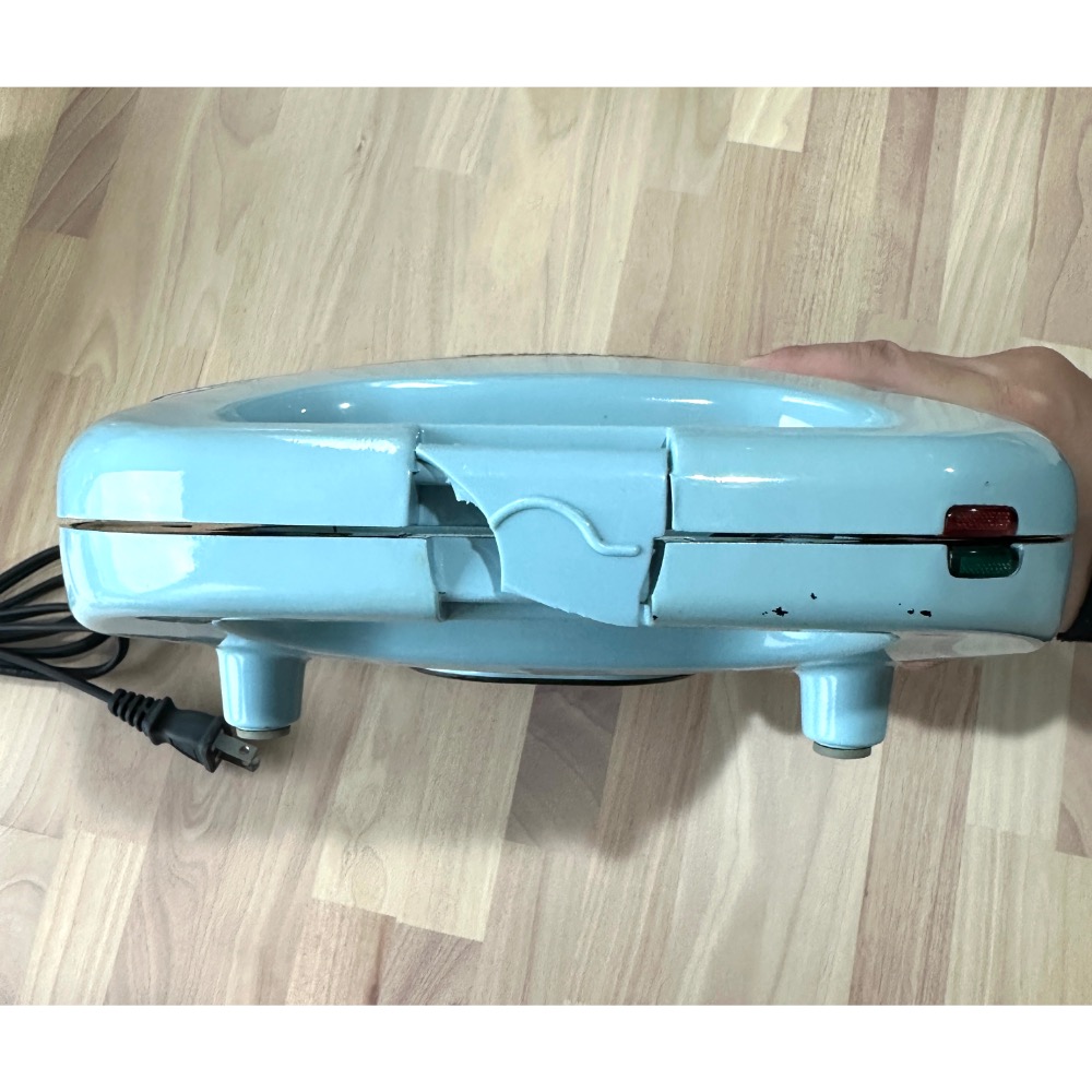 日本限定 vitantonio 鬆餅機 粉藍 二手-細節圖2