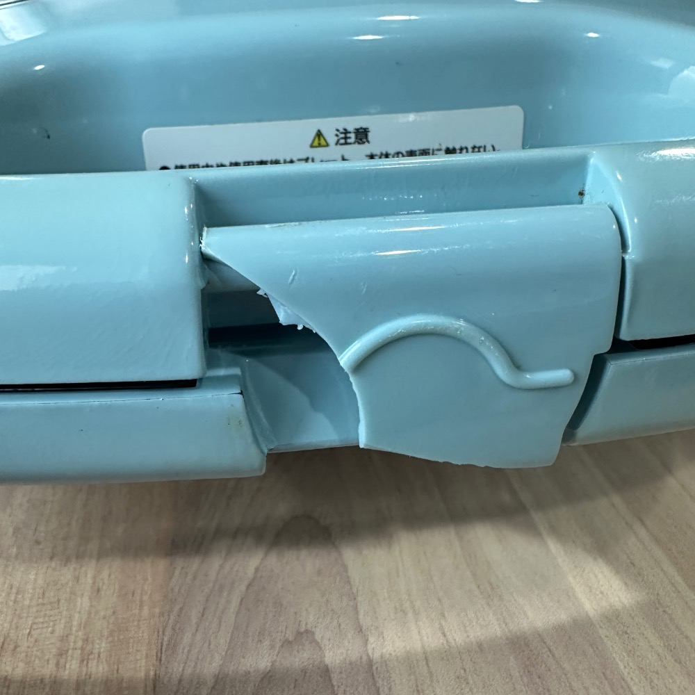 日本限定 vitantonio 鬆餅機 粉藍 二手-細節圖3