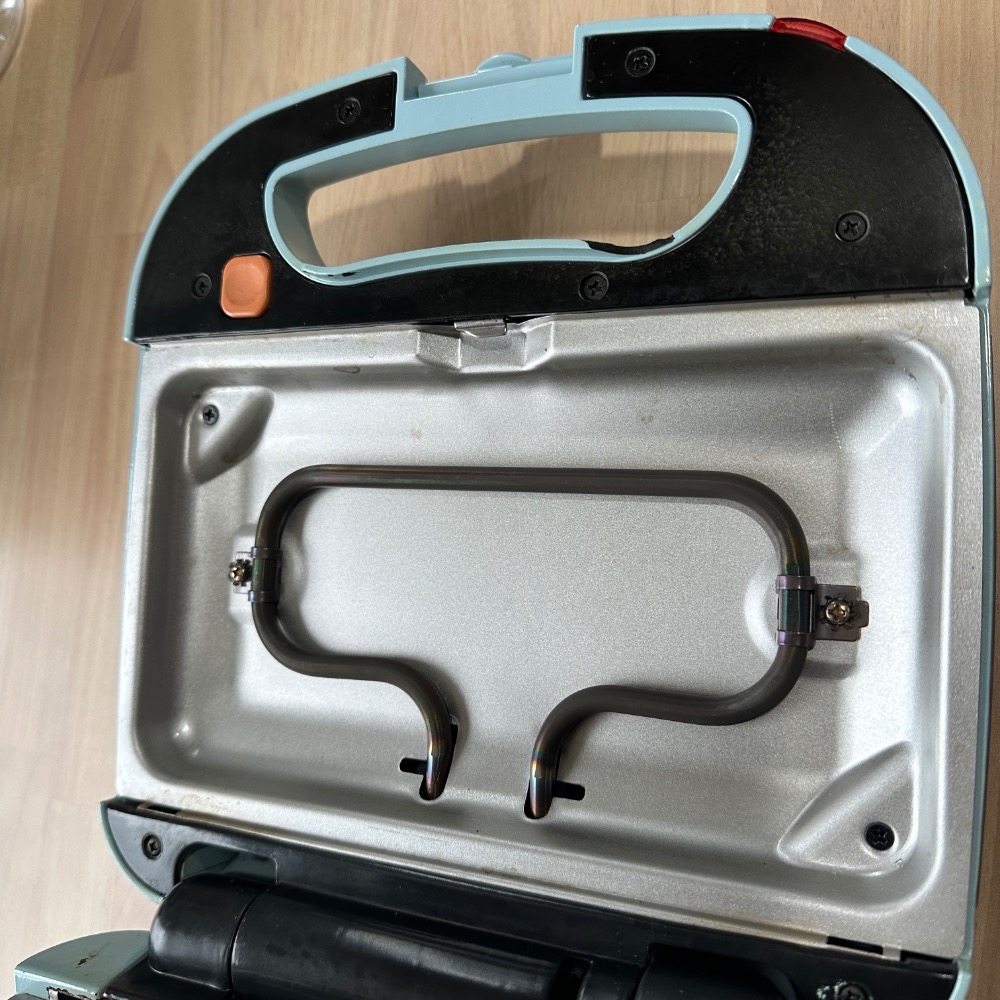 日本限定 vitantonio 鬆餅機 粉藍 二手-細節圖8