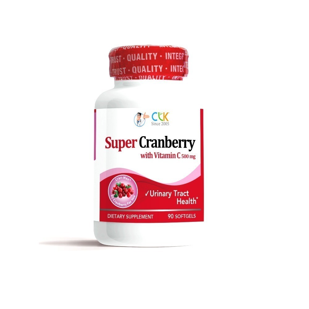 大墩藥局》CLK健生蔓越莓複合軟膠囊 90粒/瓶 舒密 蔓越莓 維生素C 美國原裝進口 公司貨-細節圖2