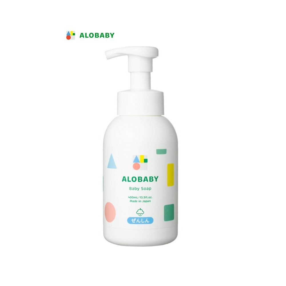 大墩藥局》ALOBABY 寶寶晚安洗髮沐浴乳 400ml (3in1 三合一 洗髮.沐浴.泡澡~不流淚配方)☆日本母嬰護-細節圖2