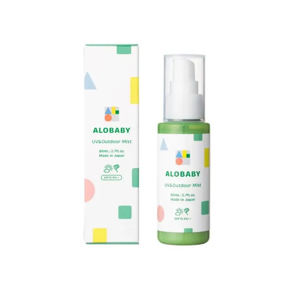 大墩藥局》ALOBABY 全能防曬水噴霧 80ml (2in1) 日本母嬰護膚品牌-細節圖2