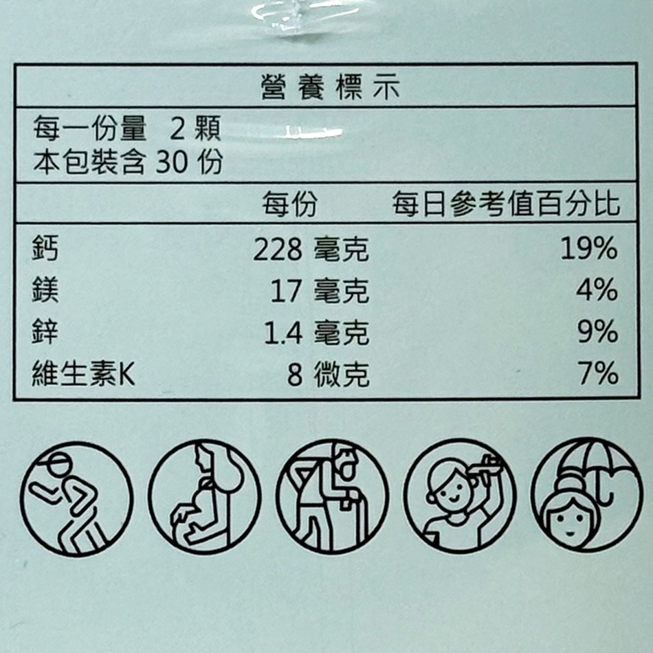 PBF寶齡 鋅喜健固立膠囊 60顆/盒 5大關鍵營養固本 台灣公司貨》大墩藥局-細節圖4