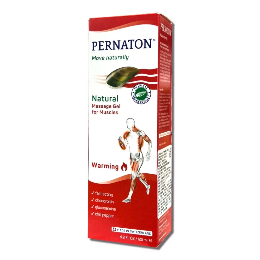 大墩藥局》瑞士 PERNATON 百通關凝膠 溫感型 125ml 擦的葡萄糖胺-規格圖7