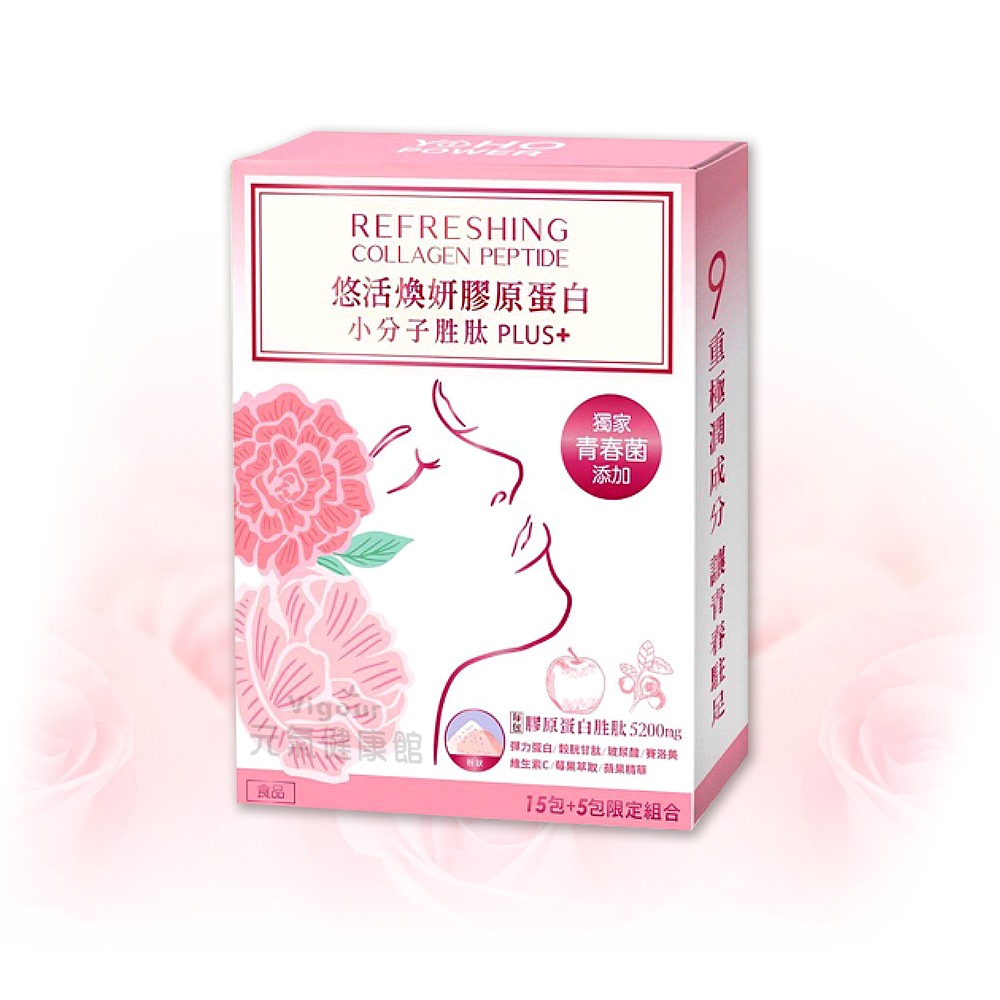 悠活原力 悠活煥妍膠原蛋白精華粉 20包/盒》大墩藥局-細節圖2