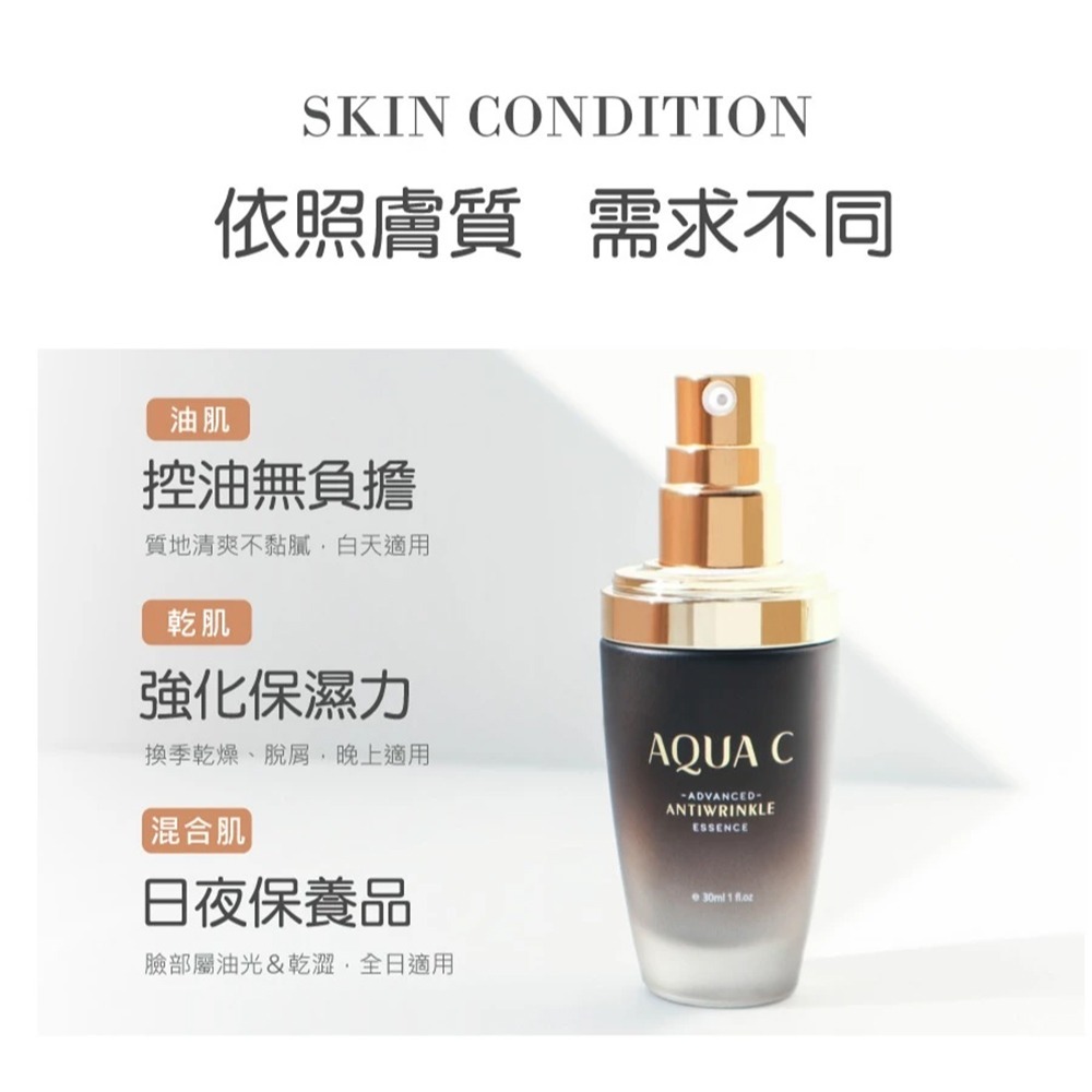 AQUA C.花漾皙 GHK-Cu緊緻瞬效精華 30ml 精華液 台灣公司貨✦隨機贈小禮物》大墩藥局-細節圖4