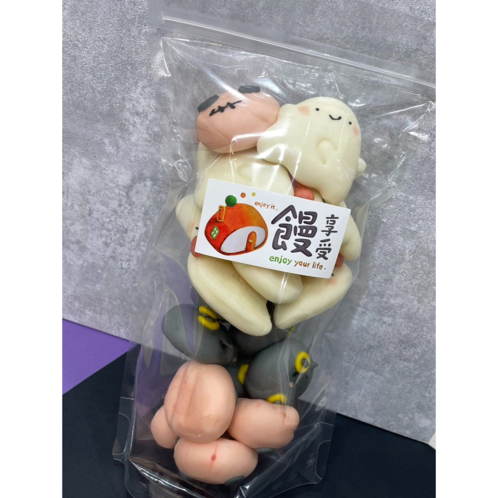 萬聖節10月限定-粉紅版袋裝饅頭（約20-24顆）-細節圖2