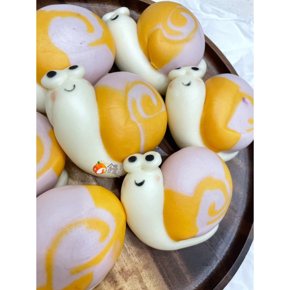【蝸牛造型饅頭】一組六入-細節圖3