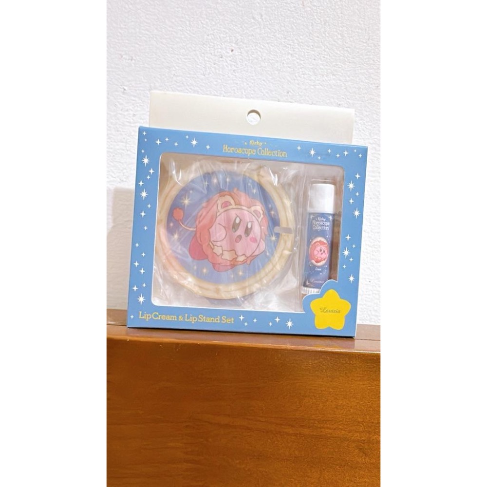 [耶嘿]Lovisia 星之卡比 十二星座 護唇膏+支架組合-細節圖3
