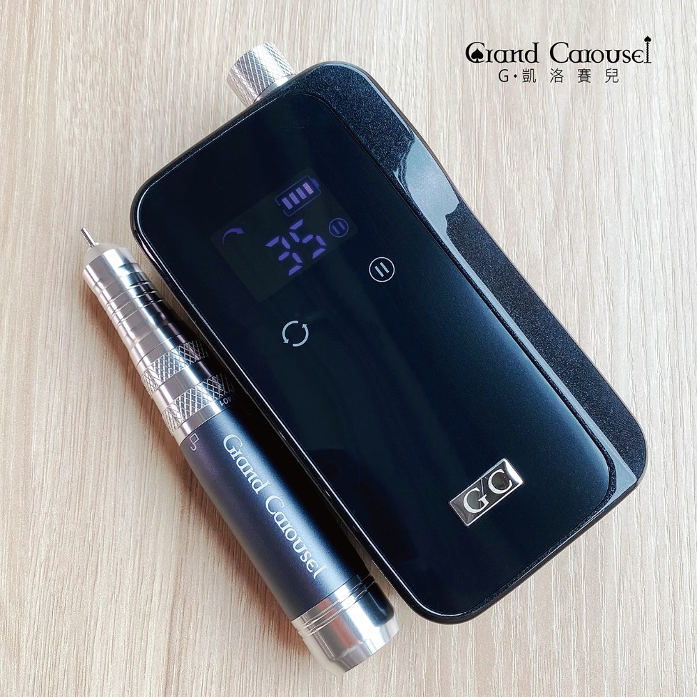 現貨｜ G.凱洛賽兒 305攜帶型磨甲機 充電式磨甲機 正反轉 無線磨甲機 美甲機【含保固】-規格圖9