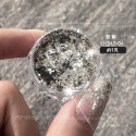 現貨｜ 純銀歐泊粉 星鑽鏡面粉 璀璨銀 亮粉 亮片系列 碎銀箔 銀色閃粉 亮片 指甲碎片粉 金屬亮粉 魔鏡粉-規格圖7