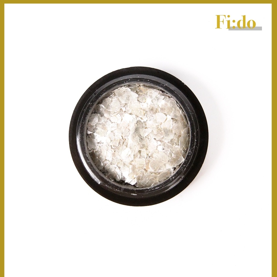 現貨實拍｜美甲天然雲母片 岩石片 貝殼光澤岩片 超薄碎片飾品素材-細節圖5