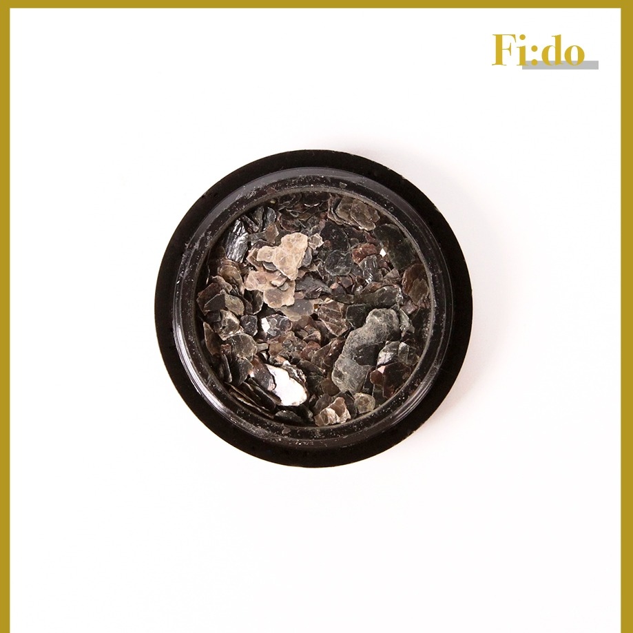 現貨實拍｜美甲天然雲母片 岩石片 貝殼光澤岩片 超薄碎片飾品素材-細節圖8