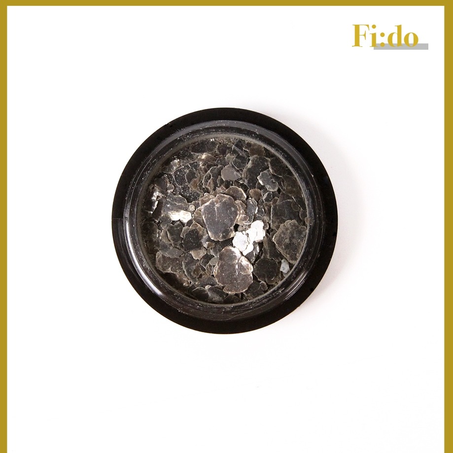 現貨實拍｜美甲天然雲母片 岩石片 貝殼光澤岩片 超薄碎片飾品素材-細節圖9