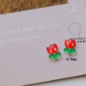 現貨｜ 美甲飾品 冰透磨菇 太陽花 平底立體 樹脂 指甲 DIY 素材裝飾 可愛小蘑菇 小花 3D 裝飾品-規格圖8