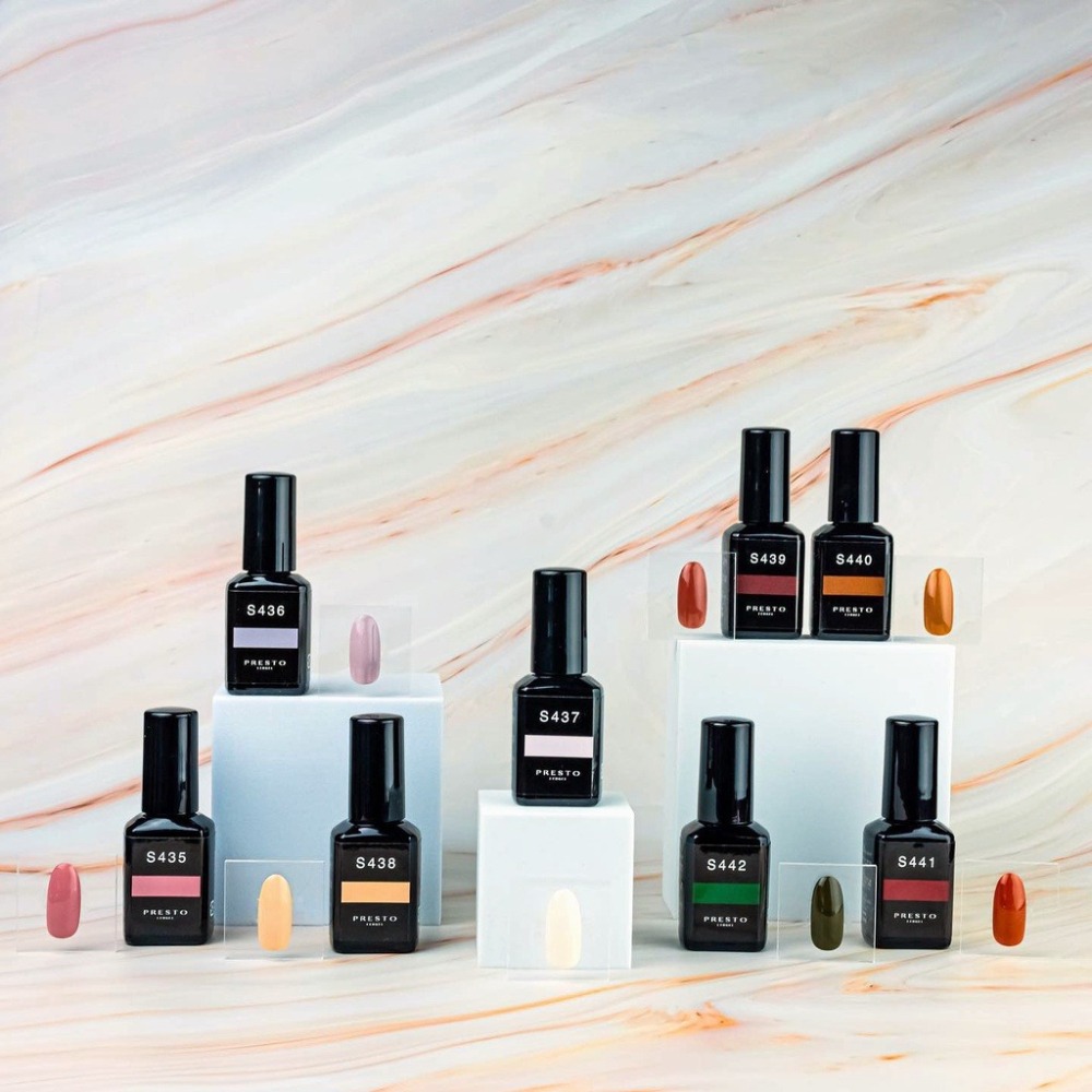現貨｜新色💮 Presto S435～S448 Ting 講師聯名 日本甲油膠 春天色系 彩色甲油凝膠 美甲-細節圖3