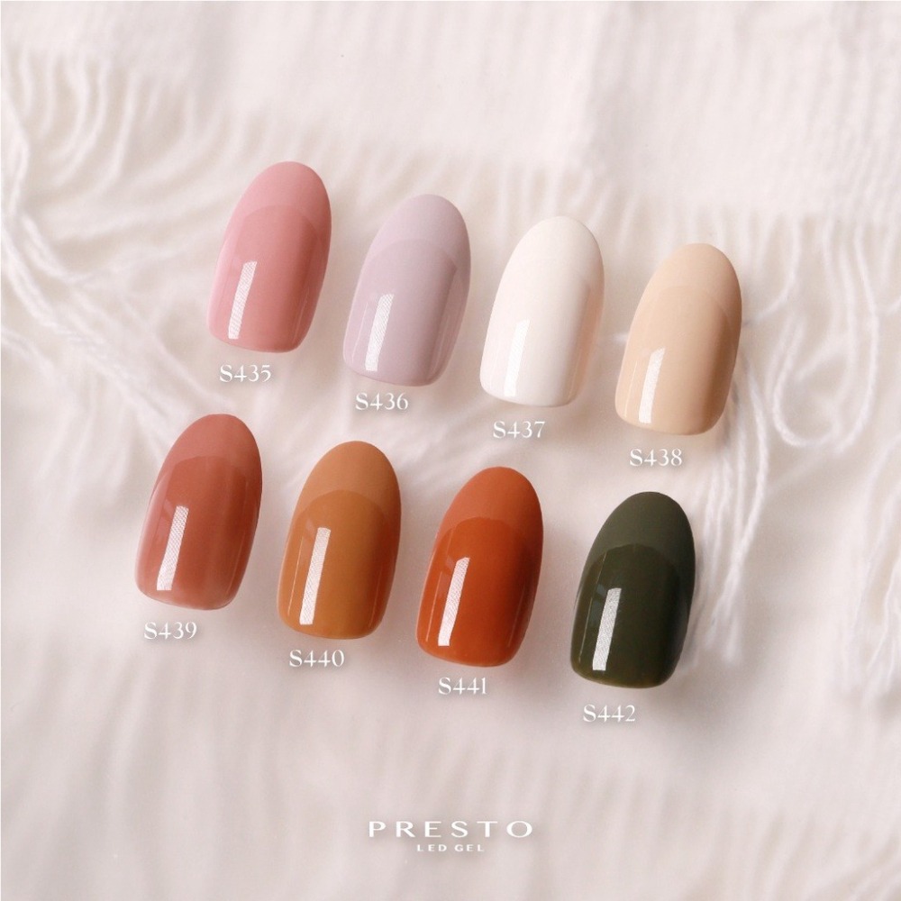 現貨｜新色💮 Presto S435～S448 Ting 講師聯名 日本甲油膠 春天色系 彩色甲油凝膠 美甲-細節圖5