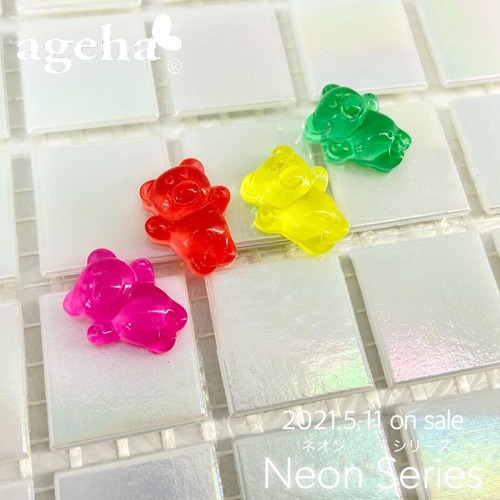 現貨🦋新色 ageha gel Opti 2-01~2-10 芭比粉 螢光色 桃紅 裸色 彩色凝膠 罐裝膠 裸透粉-細節圖2