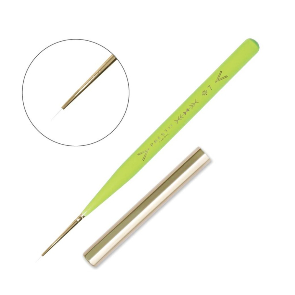 快速出貨🥢日本製 Presto VK系列凝膠筆 VK-1 VK-10 V1 橢圓筆、V2彩繪圓型窄筆、V3彩繪排筆-細節圖7