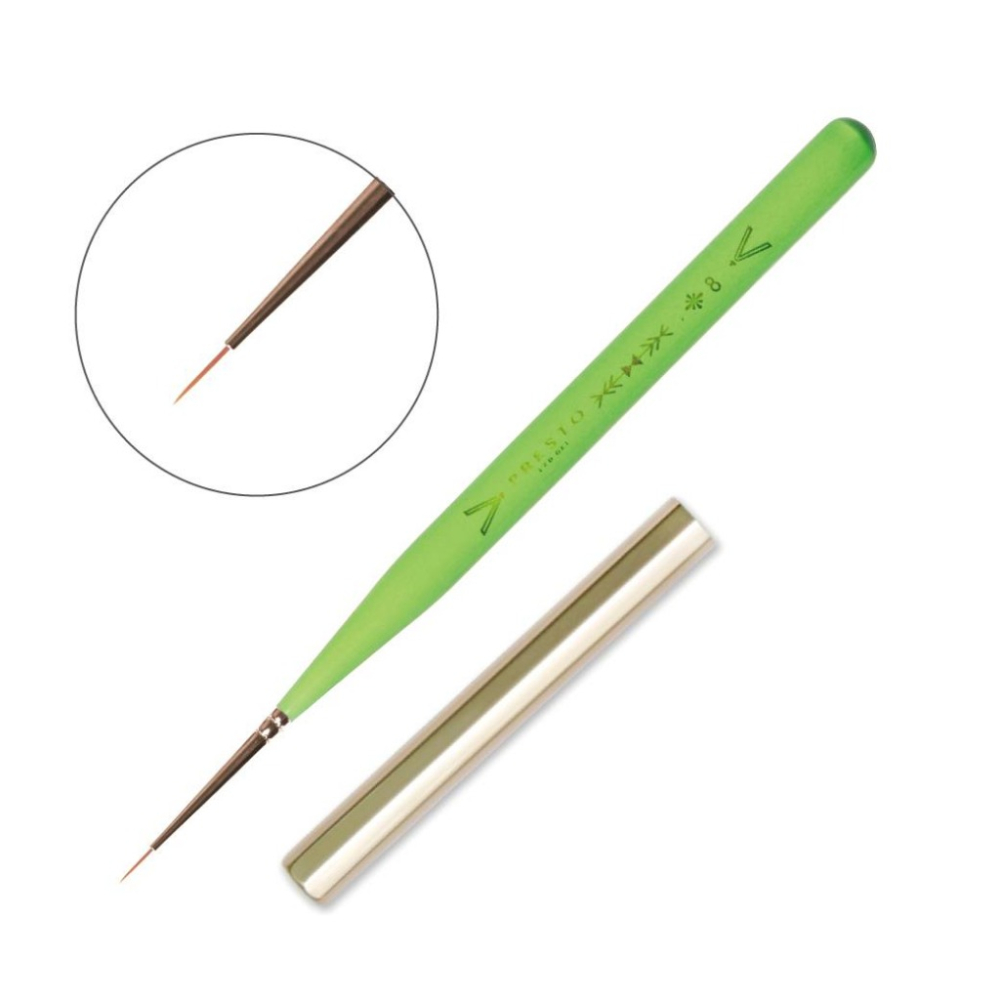 快速出貨🥢日本製 Presto VK系列凝膠筆 VK-1 VK-10 V1 橢圓筆、V2彩繪圓型窄筆、V3彩繪排筆-細節圖8