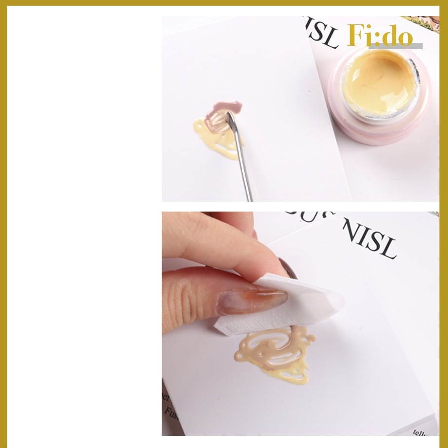 現貨供應｜美甲一次性調色盤 調色紙 拋棄式調色板 50張組調色卡 凝膠調色盤 美甲調色紙-細節圖2