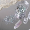 現貨｜ 美甲 歐泊粉 極光雲錦粉 超仙漸變 幻彩偏光 人魚色澤 雪綿粉 超薄片亮片-規格圖6