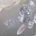 現貨｜ 美甲 歐泊粉 極光雲錦粉 超仙漸變 幻彩偏光 人魚色澤 雪綿粉 超薄片亮片-規格圖6
