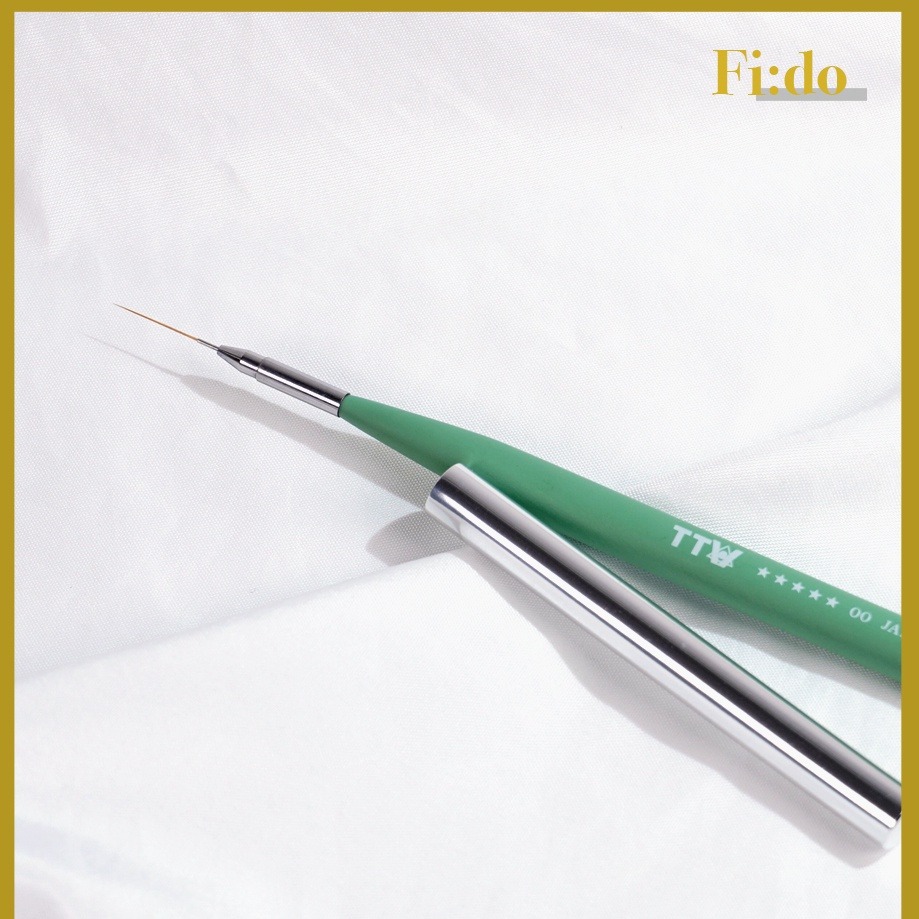 現貨升級版►TTW大師級 凝膠筆 日本熱門 凝膠筆 超薄款 圓筆 平筆 斜口筆  附凝膠筆筆蓋 美甲凝膠筆組 尼龍毛-細節圖6