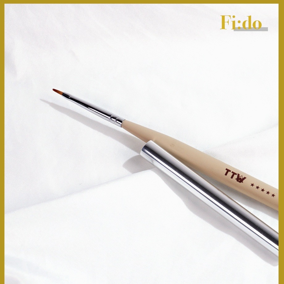 現貨升級版►TTW大師級 凝膠筆 日本熱門 凝膠筆 超薄款 圓筆 平筆 斜口筆  附凝膠筆筆蓋 美甲凝膠筆組 尼龍毛-細節圖7