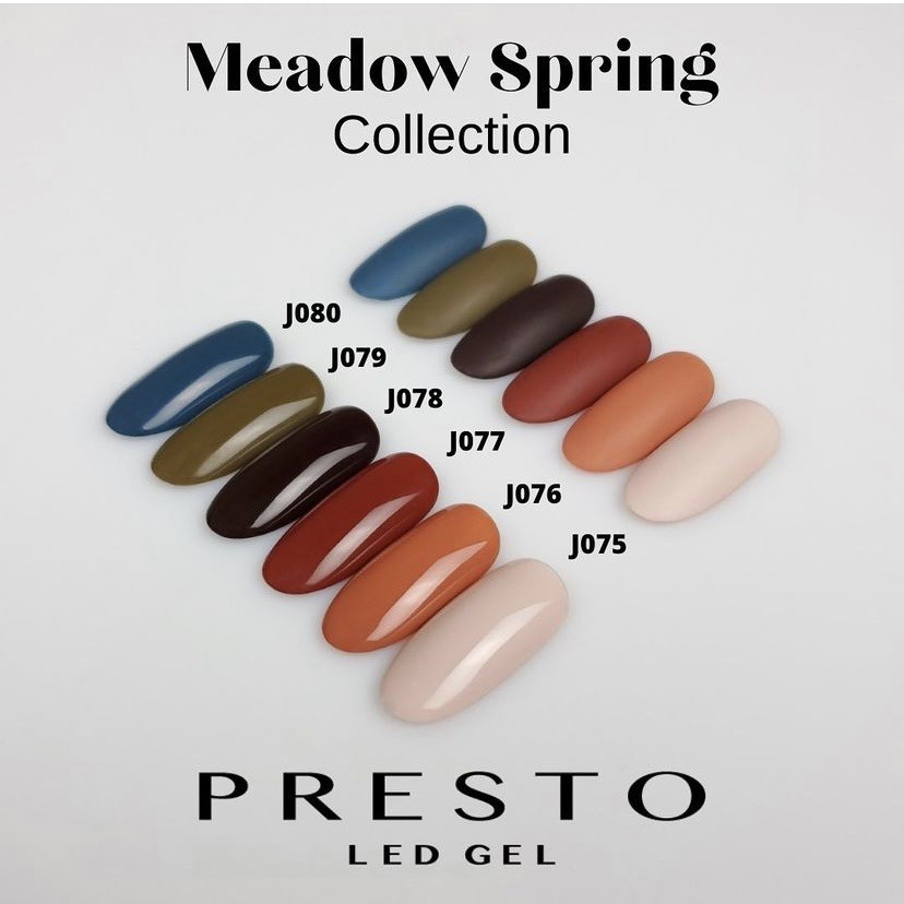 【現貨】Presto 色號【J051-J074】彩色甲油膠 👉J系列 👈 凝膠指甲油 日本凝膠 美甲凝膠 復古色-細節圖2