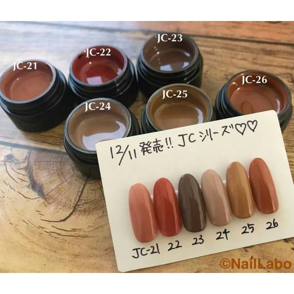 現貨👩‍🎨日本Presto J系列 色號375-383【 J007-J038】琥珀色 彩色罐裝膠 LED凝膠-細節圖5