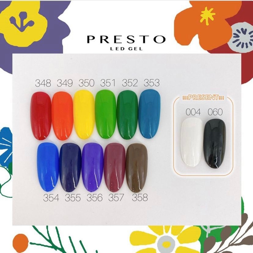 現貨🌈日本Presto 全色系【色號 331-358】 彩色罐裝膠  彩繪凝膠 LED凝膠  凝膠指甲油 罐裝-細節圖3