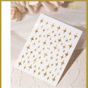 現貨｜美甲貼紙 ✨ 星芒貼紙 薄型 帶背膠 星星貼紙 美甲用品 美甲飾品 閃亮 愛心貼紙 指甲貼紙 兒童指甲貼紙-規格圖7