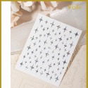 現貨｜美甲貼紙 ✨ 星芒貼紙 薄型 帶背膠 星星貼紙 美甲用品 美甲飾品 閃亮 愛心貼紙 指甲貼紙 兒童指甲貼紙-規格圖7