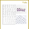 現貨｜美甲貼紙 ✨ 星芒貼紙 薄型 帶背膠 星星貼紙 美甲用品 美甲飾品 閃亮 愛心貼紙 指甲貼紙 兒童指甲貼紙-規格圖7