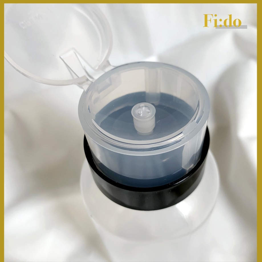 台灣現貨｜美甲液體壓瓶 卸甲液分裝瓶 按壓瓶 可鎖式壓瓶 卸妝水壓瓶 卸甲 按壓瓶-細節圖4