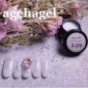 現貨供應🦋 ageha gel 白色 黑色 透白色 奶油白 奶油黑 乳白 暈染白 極彩繪凝膠 罐裝膠 日本罐裝凝膠-規格圖9