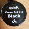 現貨供應🦋 ageha gel 白色 黑色 透白色 奶油白 奶油黑 乳白 暈染白 極彩繪凝膠 罐裝膠 日本罐裝凝膠-規格圖9