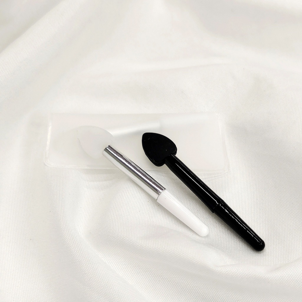 現貨｜ 矽膠眼影棒 鏡面粉 摩擦棒 環保可重複使用 矽膠棒 亮粉工具棒 美甲工具 上妝工具 唇膜棒-細節圖4