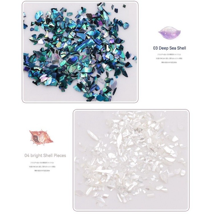 現貨實拍｜美甲最新款 幻彩貝殼片 超薄天然幻彩貝殼紋 珍珠光澤素材 美甲飾品 美甲雲母片 美甲貝殼飾品 Fido-細節圖4